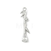Brass Micro Pave Cubic Zirconia Pendants KK-M326-13B-P-1