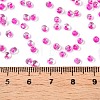 8/0 Inside Colours Transparent Glass Seed Beads SEED-T007-06I-4
