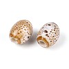 Handmade Porcelain Ceramic Beads PORC-T134-02H-2