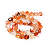 Natural Agate Beads Strands G-H024-A01-01-3