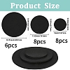 22Pcs 3 Styles Felt Anti-Slip Pad DIY-GF0011-30C-2