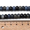 Natural Dumortierite Beads Strands G-A280-A09-02-5