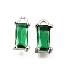 Brass Glass Pendants KK-Z156-02P-02-1