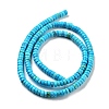 Dyed Natural Magnesite Beads Strands G-G121-A01-01-3