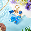 Star Resin & Shell Keychains KEYC-TAC00087-01H-4
