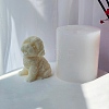3D Sitting Teddy Dog Figurine DIY Silicone Candle Molds SIMO-C009-04B-1