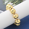 Brass Beaded Sretch Bracelets for Women BJEW-G736-13G-4