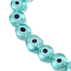 Handmade Evil Eye Lampwork Beads Strands LAMP-G164-10B-01-3