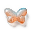Transparent Baking Paint Glass Beads GLAA-F115-01K-3