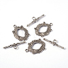 Alloy Toggle Clasps X-EA773Y-3