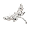 Alloy Rhinestone Lapel Pin Brooch for Clothes RB-CBA075A-01-2