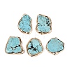Dyed Natural Howlite Beads G-Q606-04A-01-1