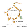 Stylish Ocean Stainless Steel Charm Bracelets OX8367-1-1