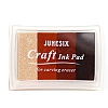 Plastic Craft Finger Ink Pad Stamps AJEW-H155-20F-1