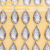 316 Surgical Stainless Steel Pendants STAS-DC0007-71-4