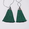 Nylon Tassels Big Pendant Decorations HJEW-G010-A08-1