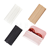 AHADEMAKER 4Pcs 4 Colors PU Imitation Leather Glasses Case AJEW-GA0005-19-2