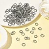 Tarnish Resistant 304 Stainless Steel Open Jump Rings X-STAS-E067-11-8mm-5