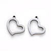 304 Stainless Steel Charms X-STAS-N092-62-2