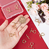 Beebeecraft 10Pcs Rack Plating Brass Toggle Clasps KK-BBC0013-29-3