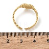 304 Stainless Steel Cuff Open Rings for Women RJEW-L341-05A-G-5