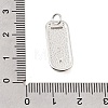 Brass Micro Pave Clear Cubic Zirconia Pendants CU-CBAEEA8-29S-3