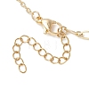Brass Mixed Chain Slider Necklace Making AJEW-JB01563-01-4