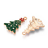 Christmas Theme Alloy Enamel Pendants ENAM-N056-403A-02-2