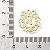 Alloy Rhinestone Pendants FIND-K028-02G-3