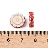 Printed Cinnabar Beads CARL-A001-01D-3