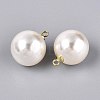 ABS Plastic Imitation Pearl Pendants FIND-H052-01I-01KCG-3