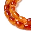 Natural Dyed Jade Beads Strands G-M402-A01-06-3