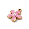304 Stainless Steel Enamel Charms LS-STAS-D361-01G-02-2