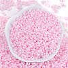 Opaque Colours Luster Glass Seed Beads SEED-K010-04G-3
