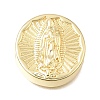 Religion Brass Beads KK-E802-23G-A-1