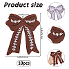 10Pcs Bowknot Embroidered Cloth Patch PATC-FH0001-38-2