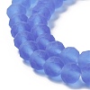 Transparent Glass Beads Strands EGLA-A034-T10mm-MD14-4