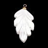 304 Stainless Steel Resin Pendants STAS-K322-11A-G-2