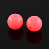 Fluorescent Acrylic Beads MACR-R517-8mm-08-1