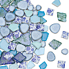 500G 4 Styles Mosaic Tiles Porcelain Cabochons DIY-SP0007-73-1