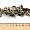 Spray Printed Synthetic Turquoise Beads Strands TURQ-P002-04A-01-5