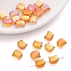 10Pcs Electroplate Glass Beads PW-WG5CD4E-04-1