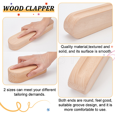 Beech Wood Tailors Clapper SENE-WH0304-795-1