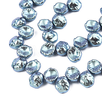 ABS Plastic Imitation Pearl Beads Strands KY-N015-12-A02-1