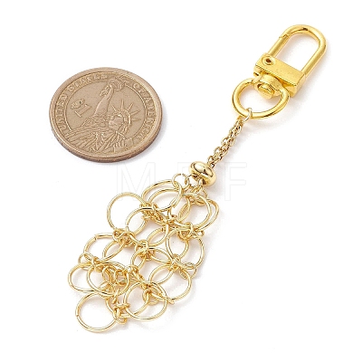 304 Stainless Steel Empty Stone Holder Chain Pouch Pendant Decorations HJEW-JM01884-02-1