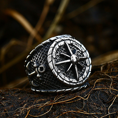 304 Stainless Steel Finger Rings for Men FS-WG78993-07-1