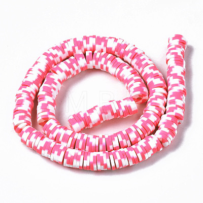 Handmade Polymer Clay Beads Strands CLAY-N008-010-224-1