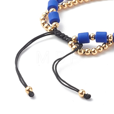 Adjustable Nylon Thread Braided Bracelets BJEW-JB06545-1