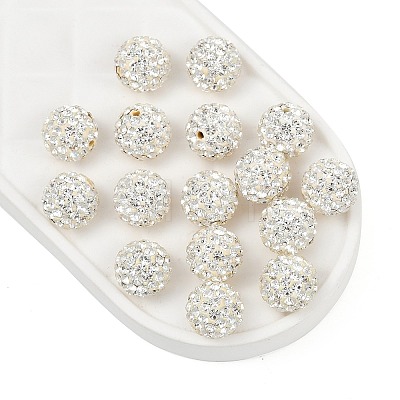 Czech Glass Rhinestones Beads LS-RB-E482-8mm-001-1