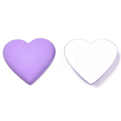 Opaque Spray Painted Acrylic Cabochons ACRP-S679-M3-1
